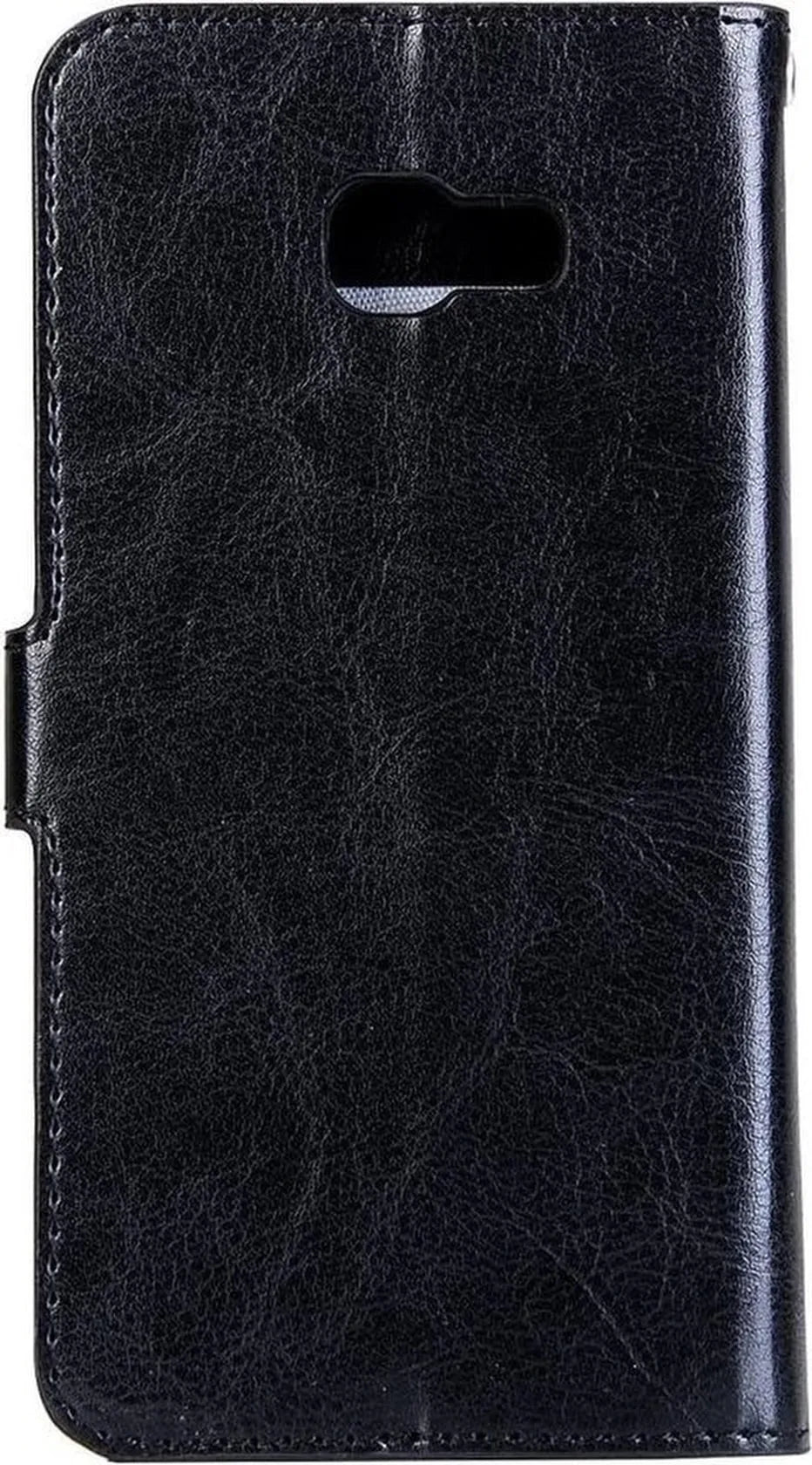 Samsung Galaxy A5 (2017) Hoesjes – Portemonnee Hoes – Pasjeshouder – 2 Pack Screenprotector – Zwart-Ilumina Benelux