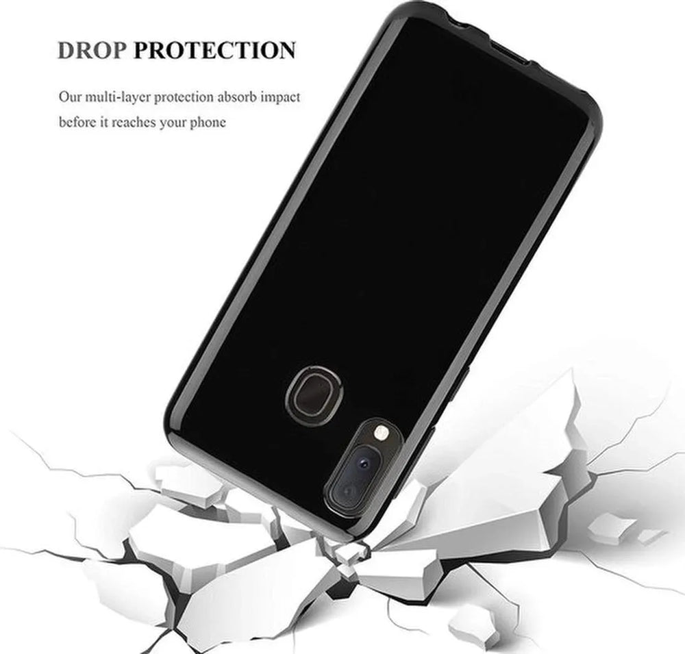 Samsung Galaxy J4 2018 Hoesjes – Siliconen Backcover – Flexibel – Schokbestendig – Zwart-Ilumina Benelux