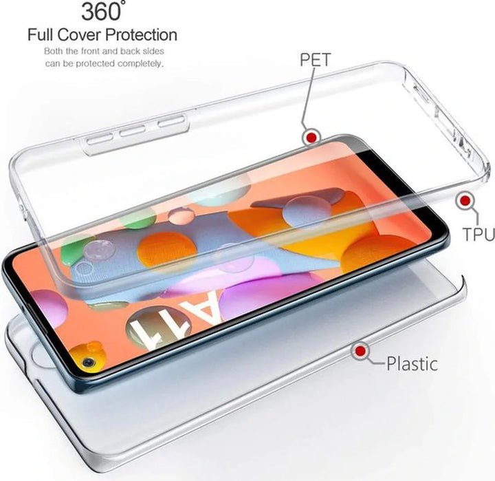 Samsung Galaxy A11 Hoesjes – Backcover – Schokbestendig – Zwart-Ilumina Benelux