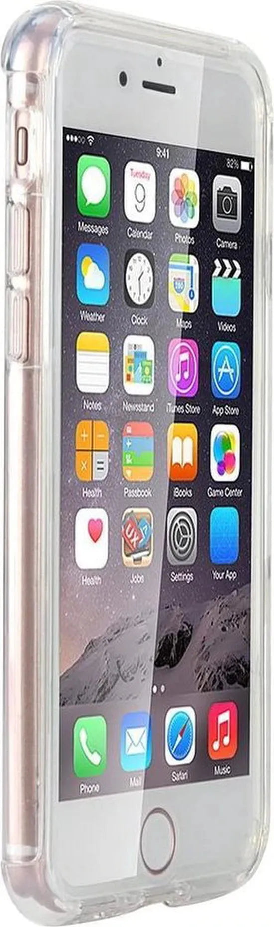 iPhone 6 Hoesjes – Backcover – Beschermend – Zwart-Ilumina Benelux