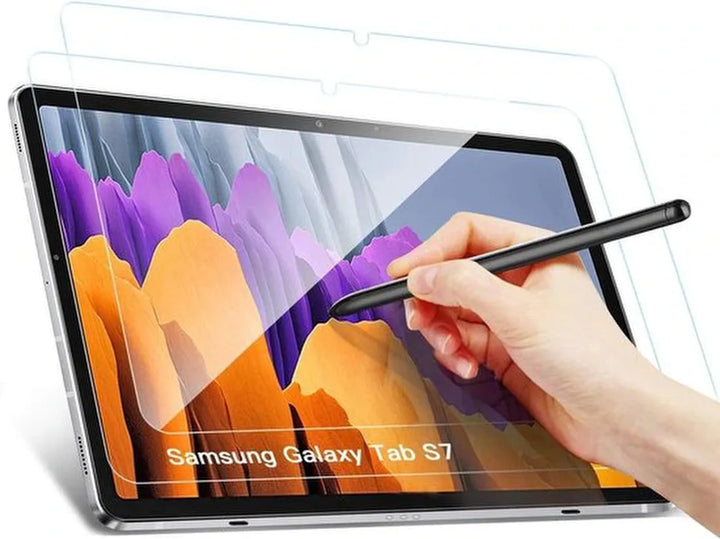 Screenprotector – Geschikt voor Samsung Galaxy Tab S7/S8 11 inch – Gehard Glas – Anti-kras – 2-Pack Tempered Glas-tabletscreenprotectors-Ilumina Benelux