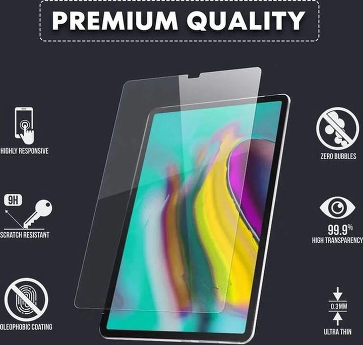 Screenprotector – Geschikt voor Samsung Galaxy Tab S5e 10.5 (2019) T720/T725 – Gehard Glas – Anti-kras – 3-Pack Tempered Glas-tabletscreenprotectors-Ilumina Benelux