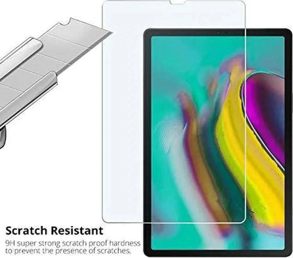 Screenprotector – Geschikt voor Samsung Galaxy Tab S5e 10.5 (2019) T720/T725 – Gehard Glas – Anti-kras – 3-Pack Tempered Glas-tabletscreenprotectors-Ilumina Benelux