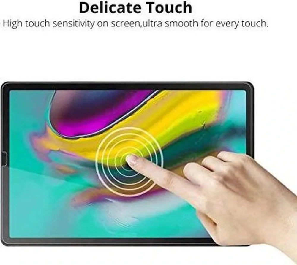 Screenprotector – Geschikt voor Samsung Galaxy Tab S5e 10.5 (2019) T720/T725 – Gehard Glas – Anti-kras – 2 stuks-tabletscreenprotectors-Ilumina Benelux
