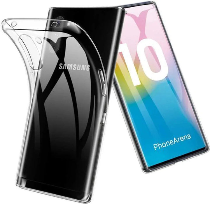 Samsung Galaxy Note 10 Hoesjes – Siliconen Backcover – Flexibel – Transparant-Ilumina Benelux