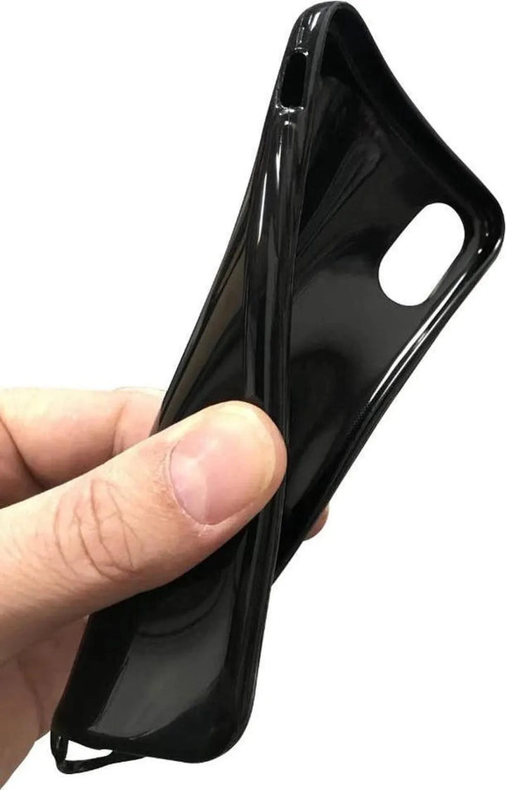 iPhone XR Hoesjes – Soft TPU Siliconen Backcover – Flexibel – Schokbestendig – Zwart-Ilumina Benelux