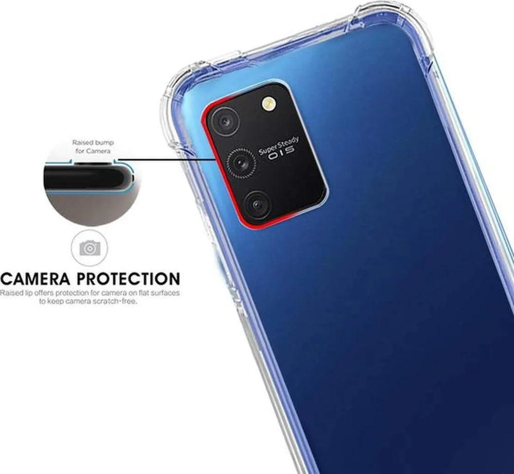 Samsung Galaxy S10E Hoesjes – Siliconen Backcover – Schokbestendig – Flexibel – Transparant-Ilumina Benelux