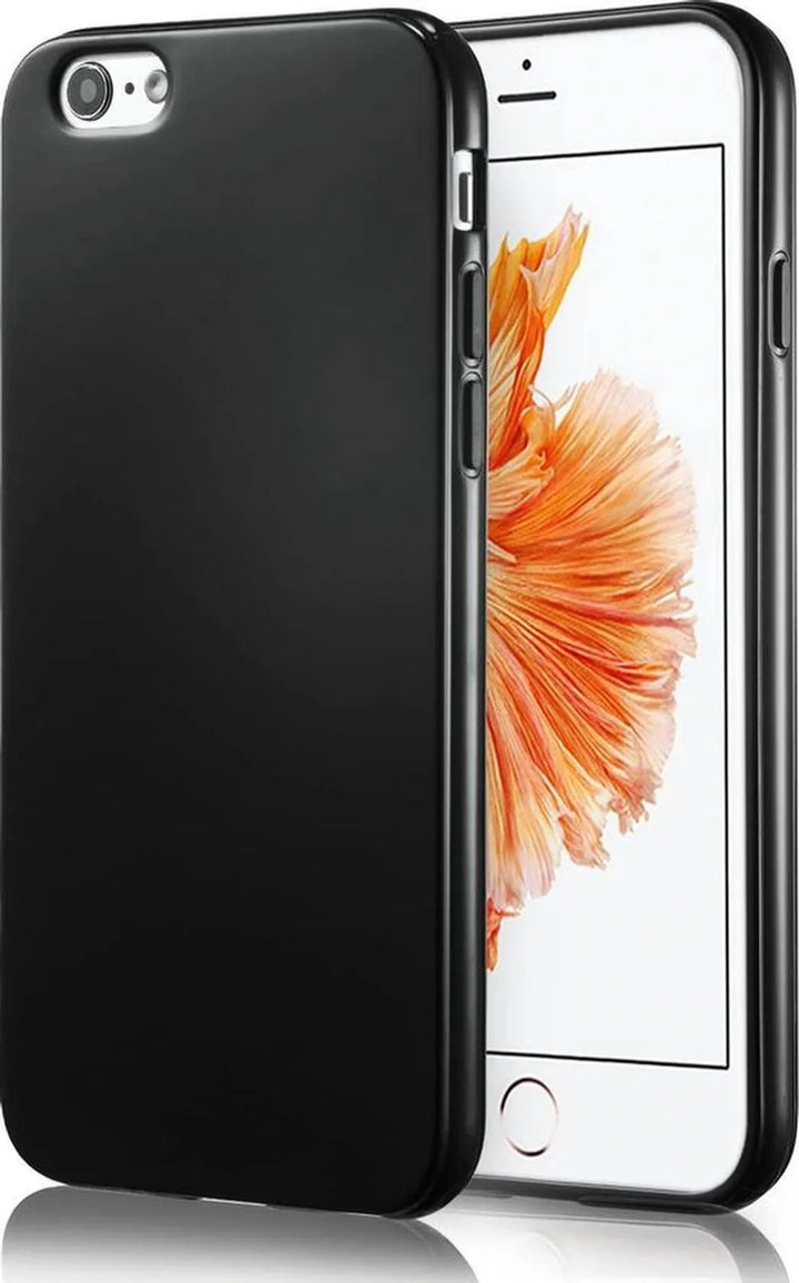 iPhone SE 2020/7/8 Hoesjes – Soft TPU Siliconen Backcover – Schokbestendig – Zwart-Ilumina Benelux