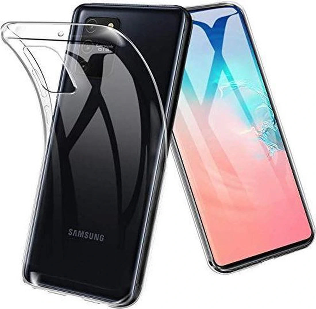 Flexibele achterkant Silicone hoesje Transparant Geschikt voor: Samsung Galaxy S10E