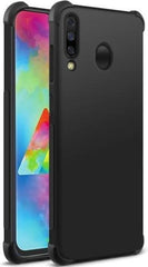 Shockproof Soft TPU hoesje zwart Silicone Case Geschikt voor: Samsung Galaxy A40