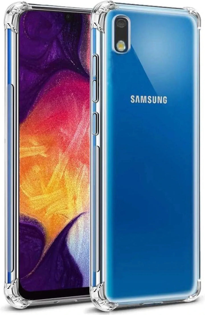 Samsung Galaxy A10 Hoesjes – Siliconen Backcover – Schokbestendig – Flexibel – Transparant-Ilumina Benelux