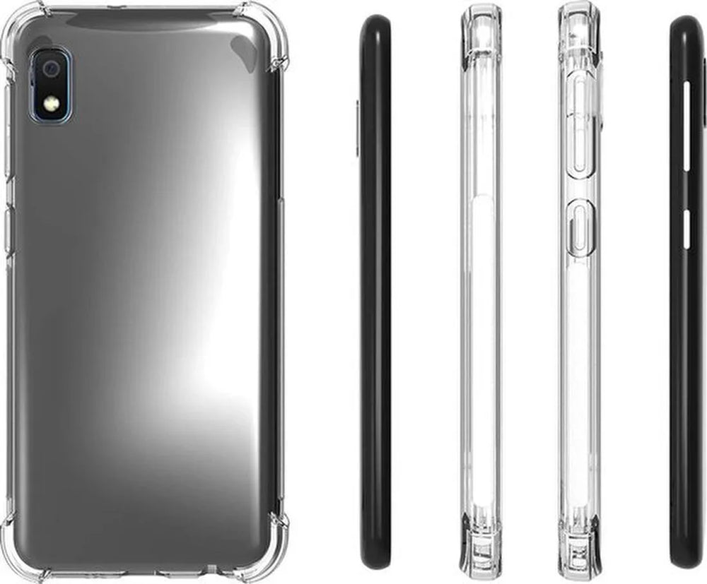 Samsung Galaxy A10 Hoesjes – Siliconen Backcover – Schokbestendig – Flexibel – Transparant-Ilumina Benelux