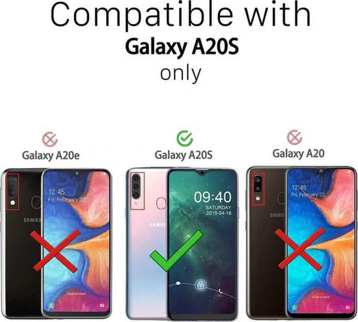 Samsung Galaxy A20S Hoesjes – Siliconen Backcover – Schokbestendig – Flexibel – Transparant-Ilumina Benelux