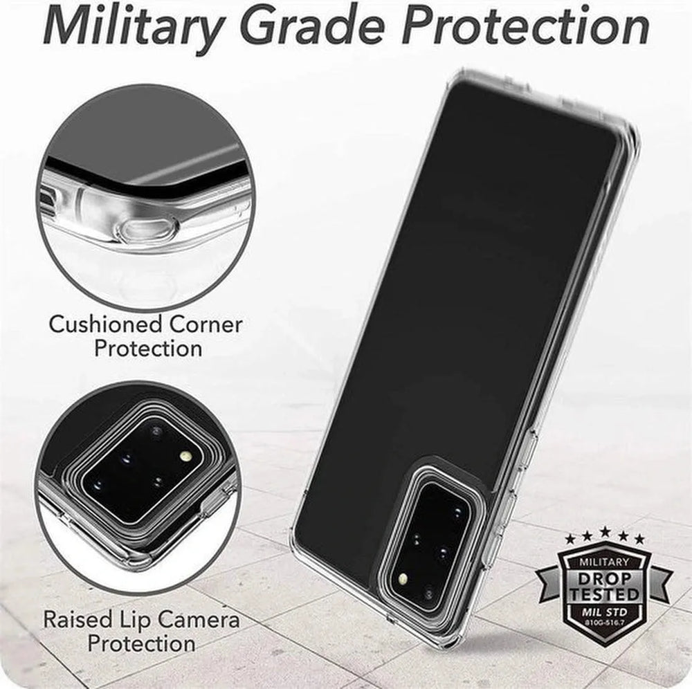 Samsung Galaxy S20 Plus Hoesjes – Transparante Siliconen Backcover – Flexibel – Soft TPU-Ilumina Benelux
