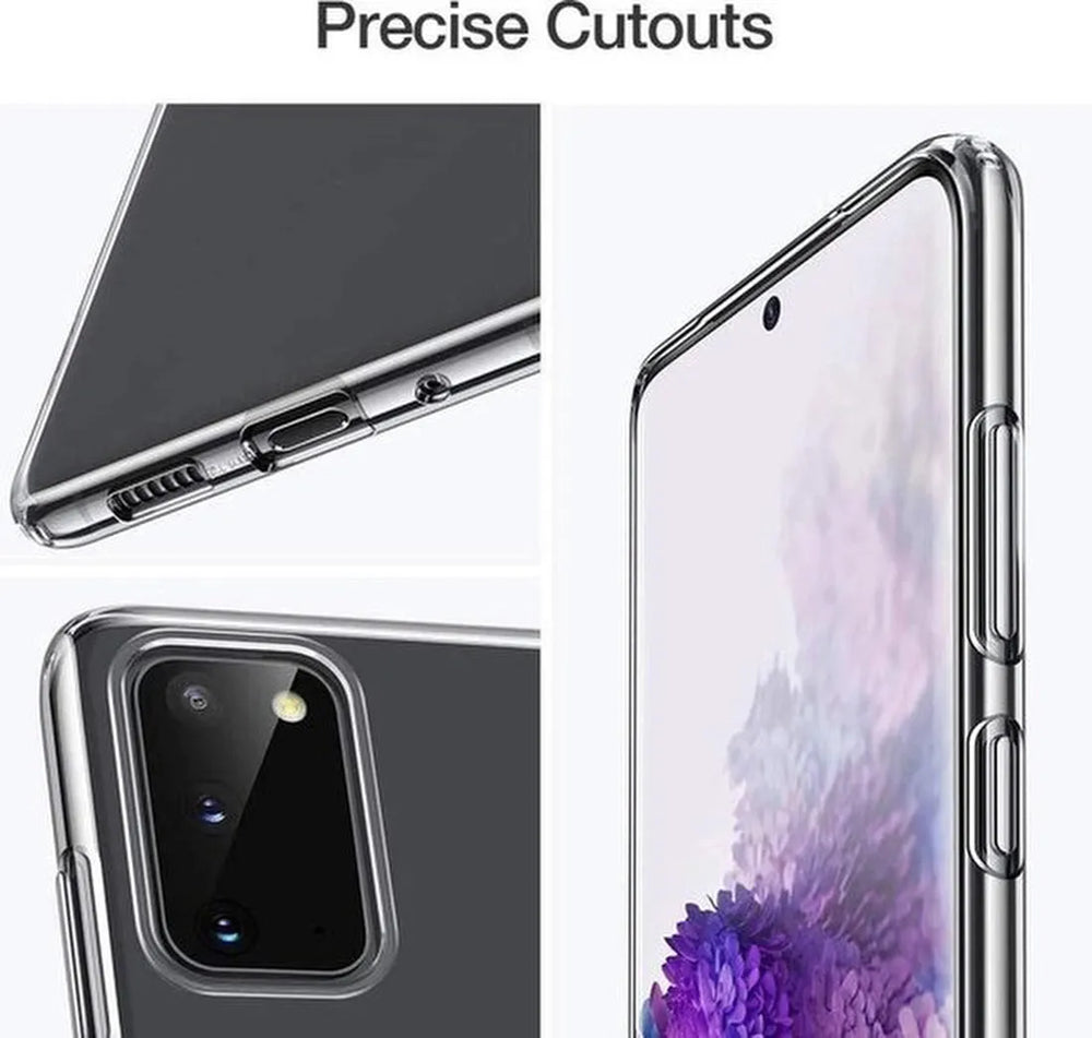 Samsung Galaxy S10 Lite Hoesjes – Transparante Siliconen Backcover – Flexibel – Schokbestendig-Ilumina Benelux