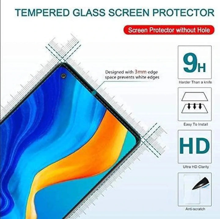 Samsung Galaxy A21S Hoesjes – Anti-Shock Siliconen Backcover – Schokbestendig – 2x Screenprotector Gehard Glas-Ilumina Benelux