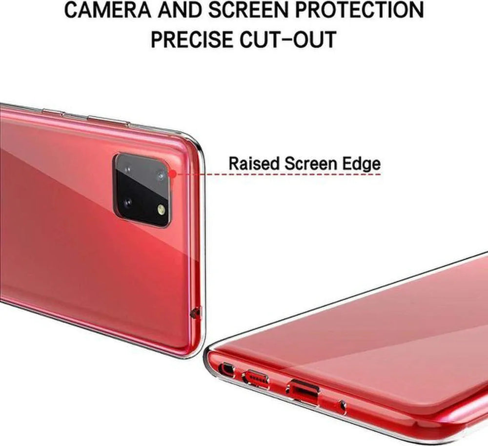 Samsung Galaxy Note 10 Lite Hoesjes – Transparante Siliconen Backcover – Flexibel – Schokbestendig-Ilumina Benelux