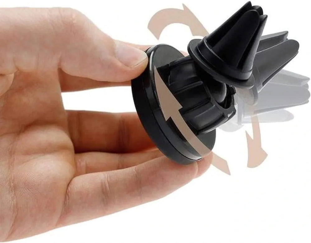 Telefoonhouder auto – Magnetisch Ventilatierooster – Stevige Universele Smartphone Houder – Zwart-Telefoonhouders-Ilumina Benelux