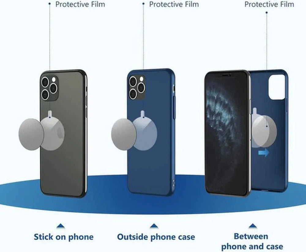 Telefoonhouder auto – Magnetisch Ventilatierooster – Sterke Magneet – Universeel – Zwart-Telefoonhouders-Ilumina Benelux