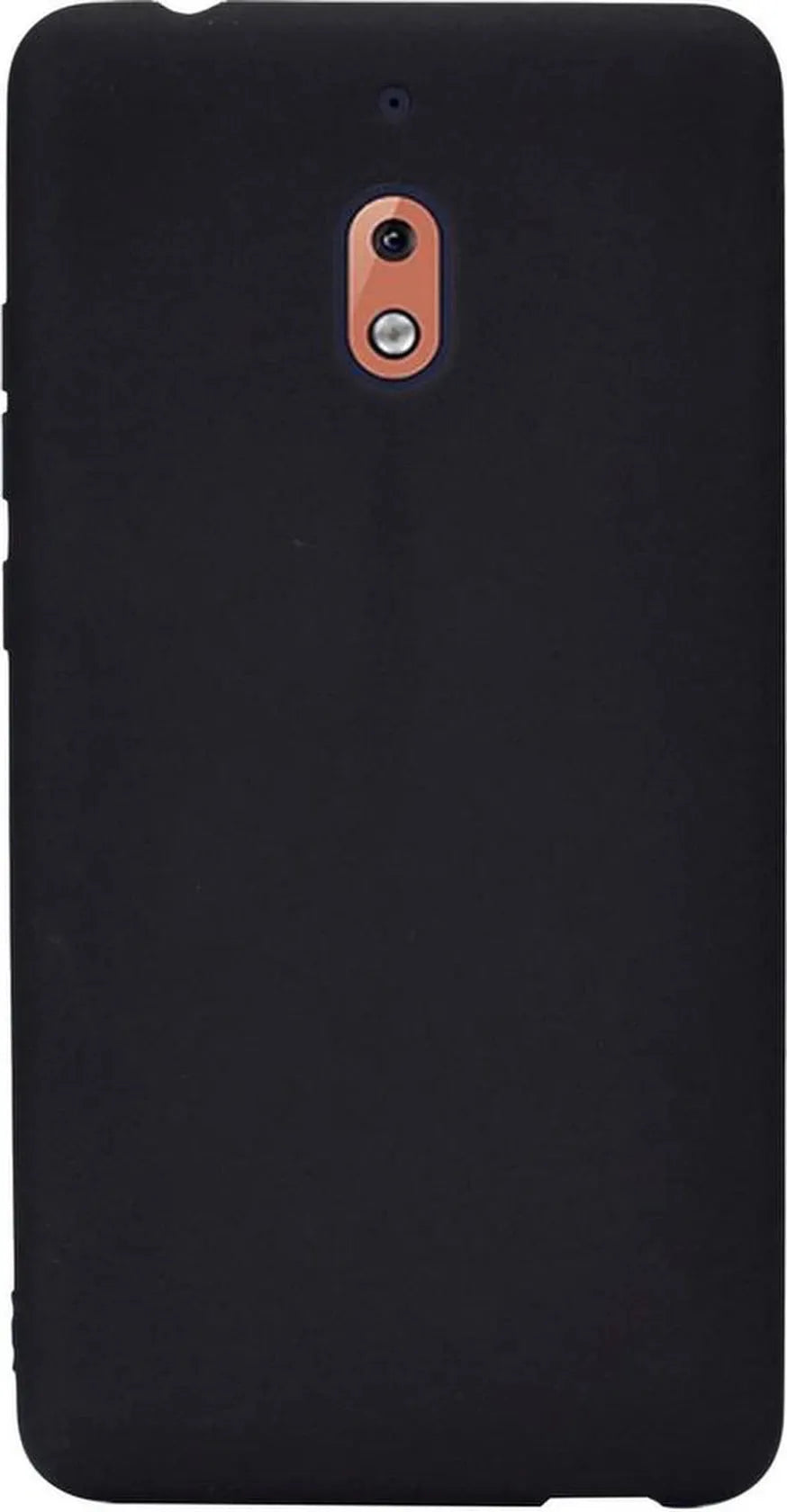 Nokia 2.1 Hoesjes – Siliconen Backcover – Soft TPU – Schokbestendig – Zwart-Ilumina Benelux