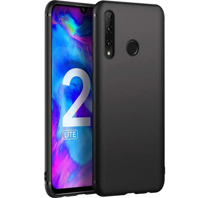 Huawei P Smart Plus 2019 Hoesjes – Siliconen Backcover – Schokbestendig – Zwart-Ilumina Benelux