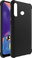 Motorola Moto G8 Plus Hoesjes – Soft TPU Siliconen Backcover – Schokbestendig – Zwart