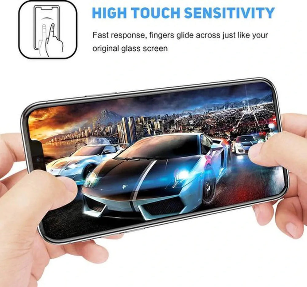 Nokia 1.3 Hoesjes – Transparante Siliconen Backcover – 2x Screenprotector Gehard Glas – Anti-kras-Ilumina Benelux