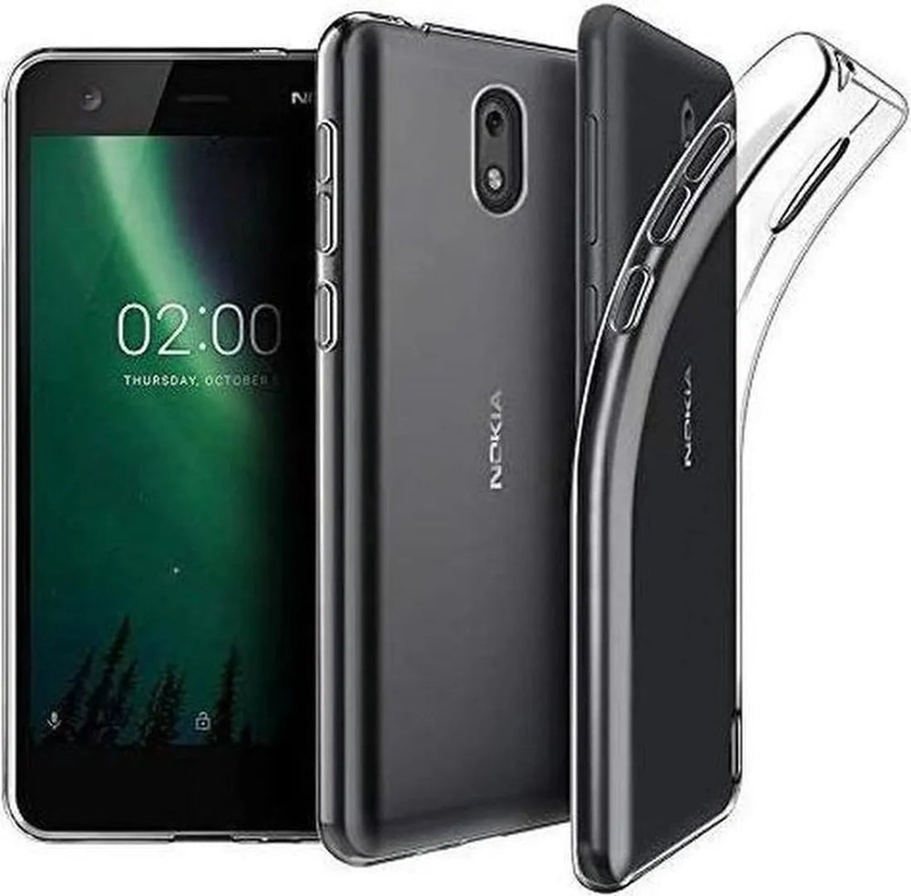 Nokia 2.1 Hoesjes – Siliconen Backcover – Flexibel – Transparant-Ilumina Benelux