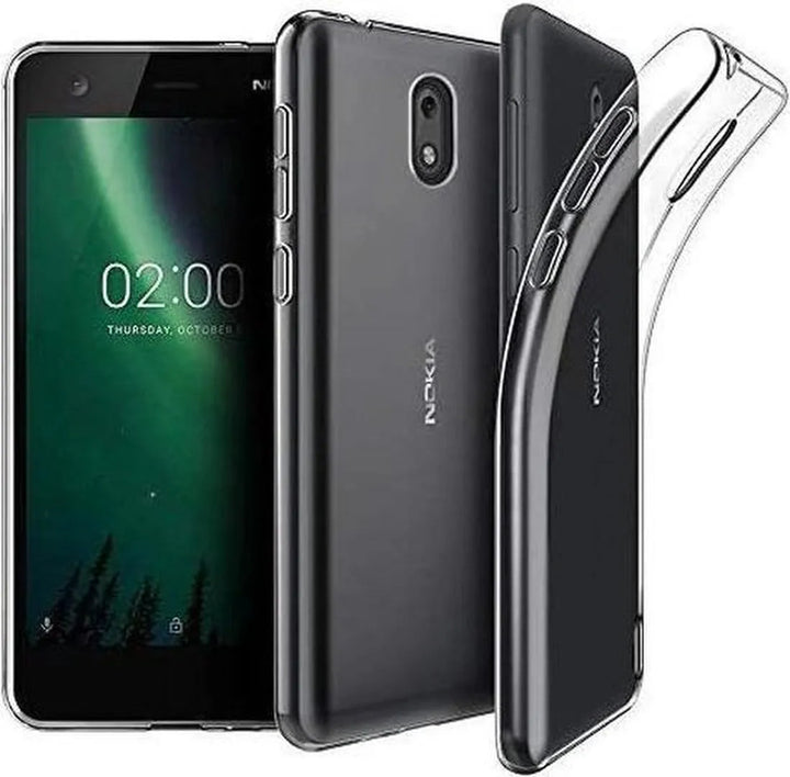 Nokia 2.1 Hoesjes – Siliconen Backcover – Flexibel – Transparant-Ilumina Benelux