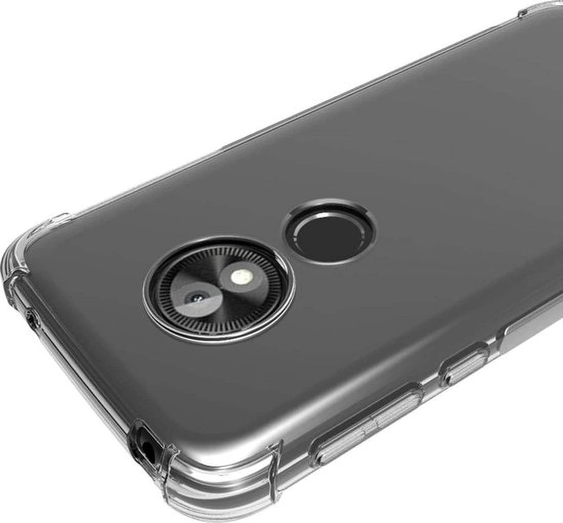 Shockproof Soft TPU hoesje Silicone Case Geschikt voor: Motorola Moto G7 Plus
