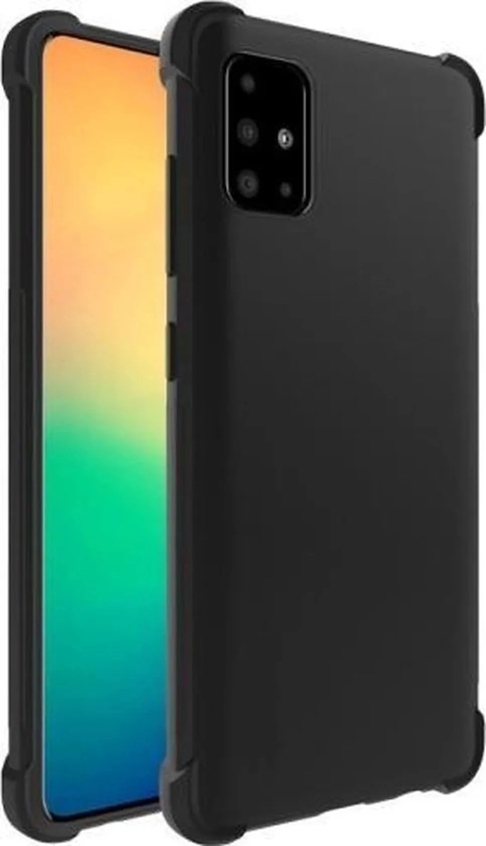 Huawei P40 Pro Hoesjes – Soft TPU Siliconen Backcover – Schokbestendig – Zwart-Ilumina Benelux