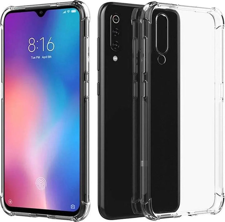 Huawei Y6P Hoesjes – Siliconen Backcover – Schokbestendig – Transparant – Anti-shock-Ilumina Benelux