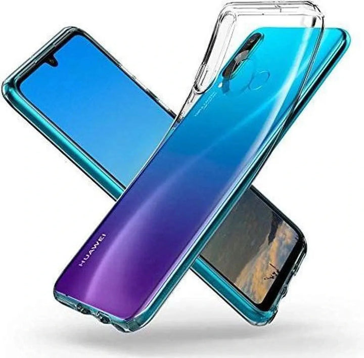 Huawei P30 Lite New Edition Hoesjes – Siliconen Backcover – Transparant – Soft TPU – 2020 Model-Ilumina Benelux