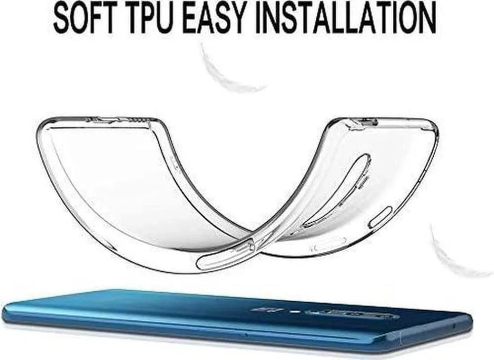 OnePlus 8 Hoesjes – Siliconen Backcover – Schokbestendig – Transparant-Ilumina Benelux