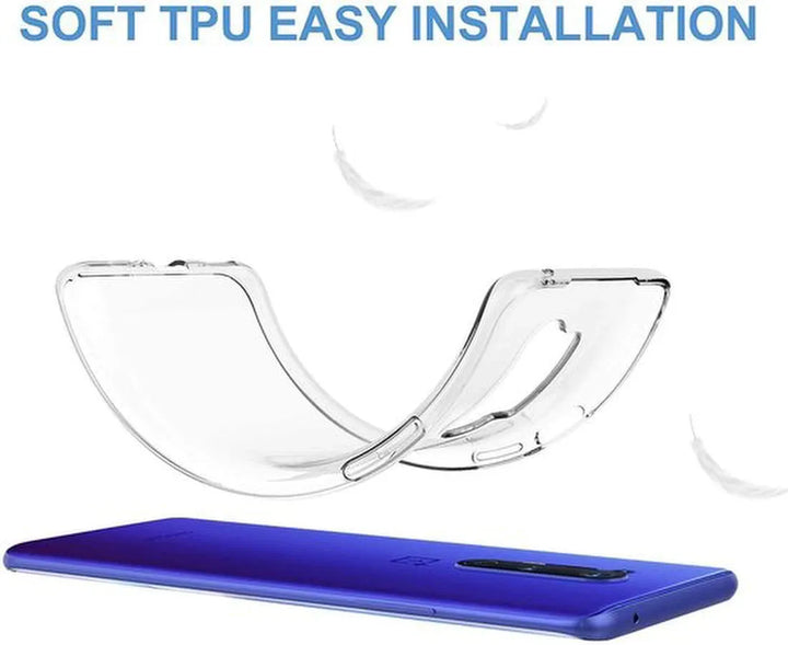OnePlus 8 Pro Hoesjes – Siliconen Backcover – Schokbestendig – Transparant-Ilumina Benelux