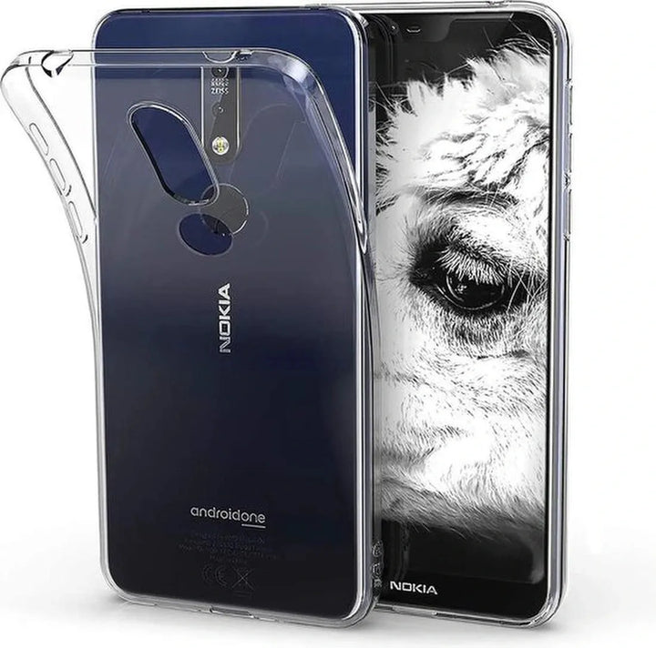 Nokia 7.1 Hoesjes – Siliconen Backcover – Flexibel – Transparant-Ilumina Benelux