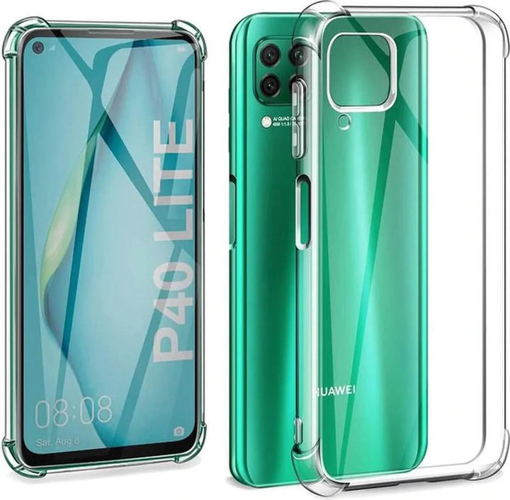 Huawei P40 Lite Hoesjes – Siliconen Backcover – Schokbestendig – Transparant-Ilumina Benelux