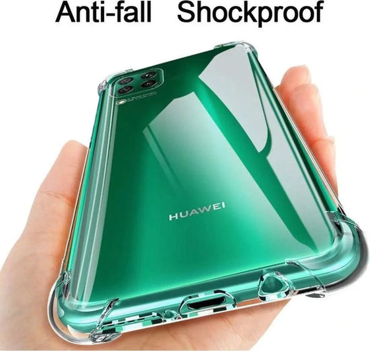 Huawei P40 Lite Hoesjes – Siliconen Backcover – Schokbestendig – Transparant-Ilumina Benelux