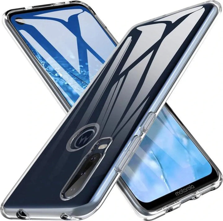 Motorola One Action Hoesjes – Soft TPU Siliconen Backcover – Schokbestendig – Transparant-Ilumina Benelux