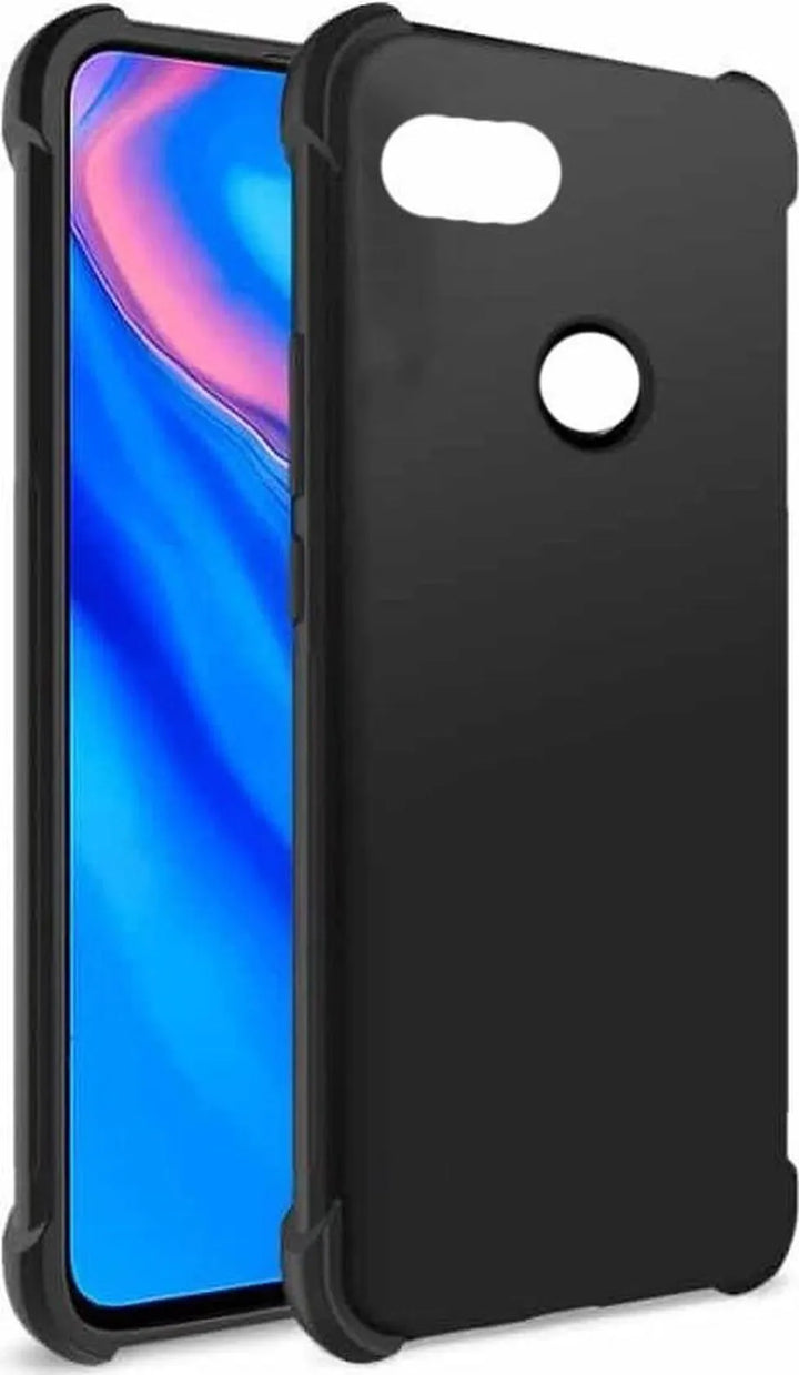 Motorola Moto E6 Play Hoesjes – Soft TPU Siliconen Backcover – Schokbestendig – Zwart-Ilumina Benelux