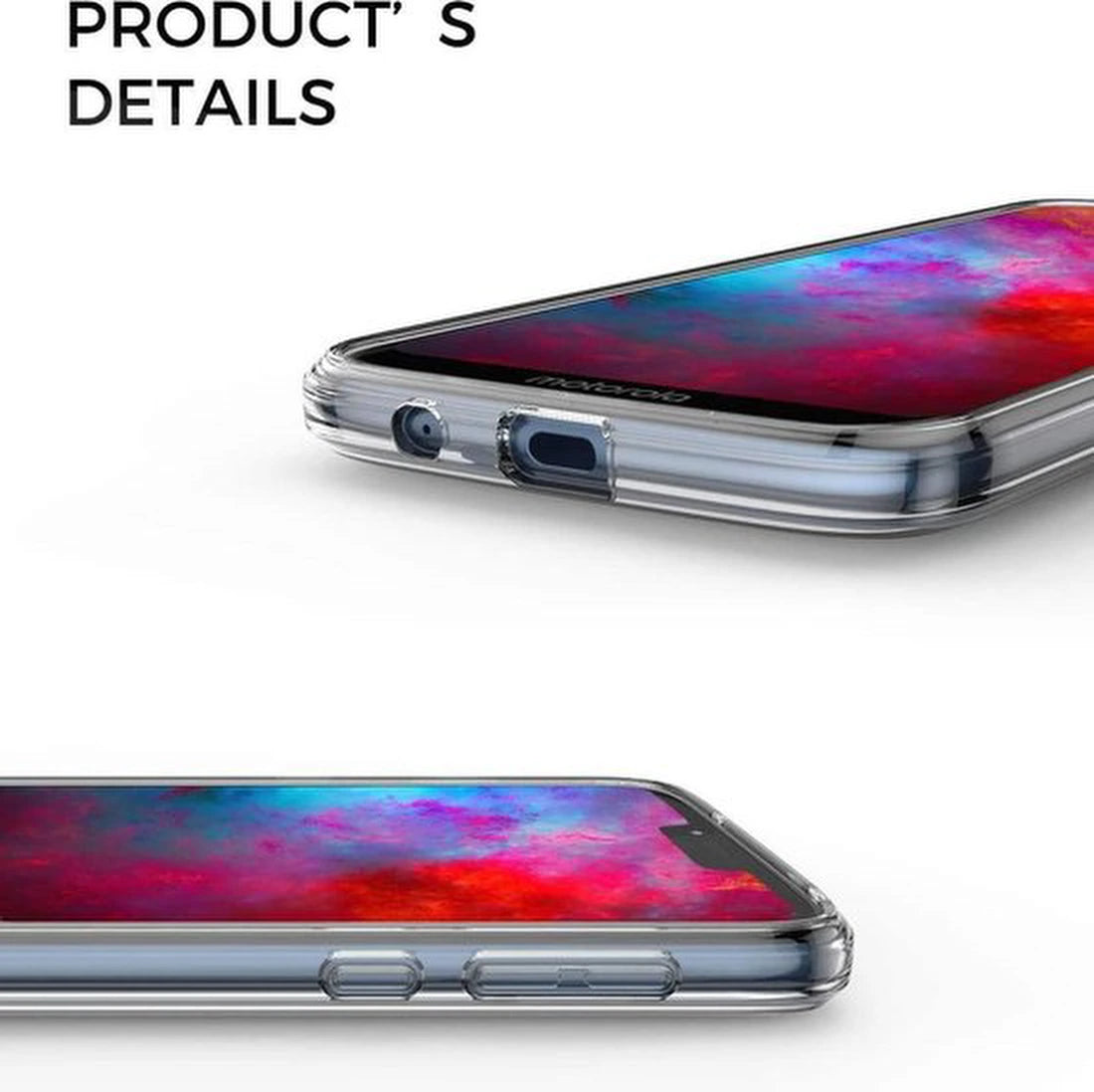 Soft TPU hoesje Silicone Case Geschikt voor: Motorola Moto G7 Plus & Moto G7