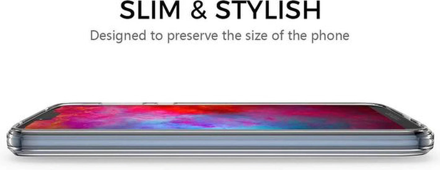 Motorola Moto G7 Plus & Moto G7 Hoesjes – Soft TPU Siliconen Backcover – Schokbestendig – Zwart