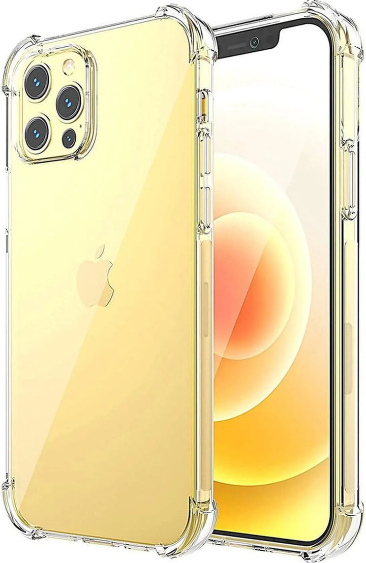 iPhone 12 Pro Max Hoesjes – Transparante Backcover – Schokabsorptie – Anti Kras-Ilumina Benelux