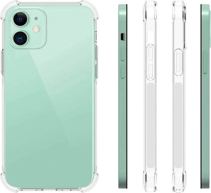 iPhone 12 Pro Max Hoesjes – Transparante Backcover – Schokabsorptie – Anti Kras-Ilumina Benelux