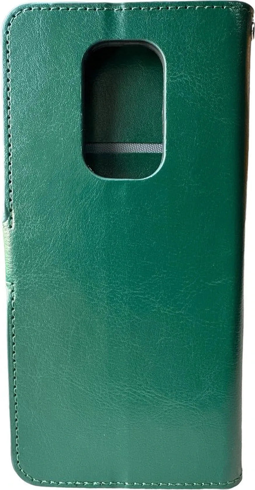 Motorola Moto G9 Play & E7 Plus Hoesjes – Portemonnee Hoes – Pasjeshouder – Magneetsluiting – Groen-Ilumina Benelux