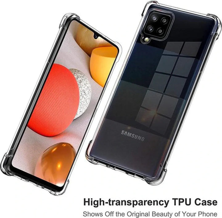 Samsung Galaxy A42 5G Hoesjes – Siliconen Backcover – Schokbestendig – Flexibel – Transparant-Ilumina Benelux