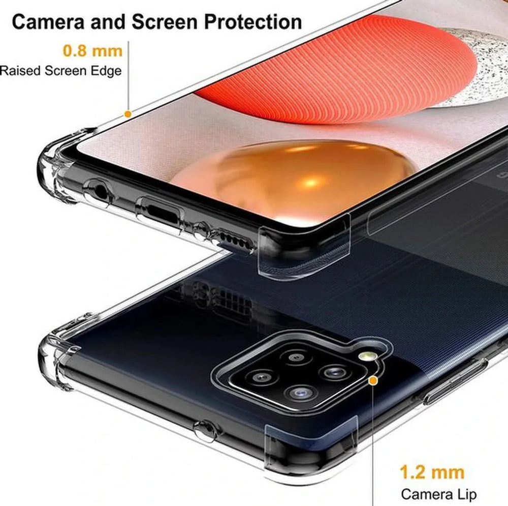 Samsung Galaxy A42 5G Hoesjes – Siliconen Backcover – Schokbestendig – Flexibel – Transparant-Ilumina Benelux