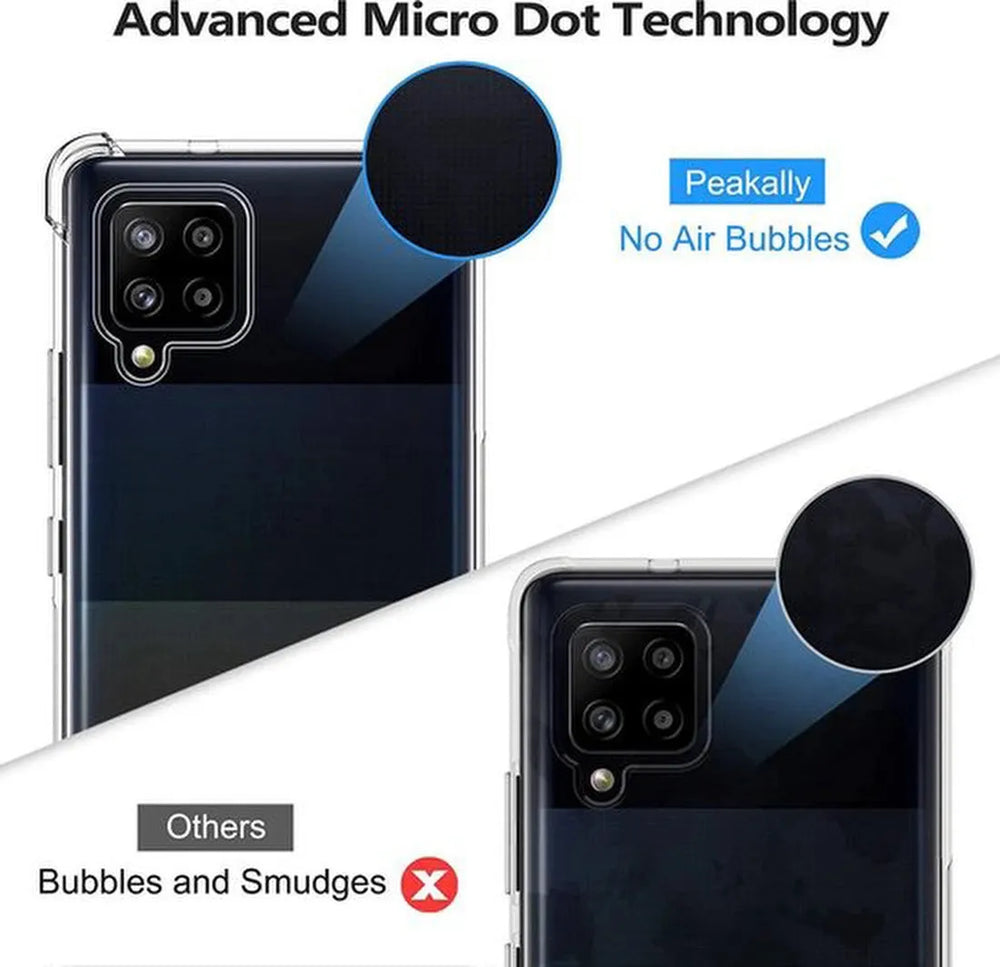 Samsung Galaxy A42 5G Hoesjes – Siliconen Backcover – Schokbestendig – Flexibel – Transparant-Ilumina Benelux