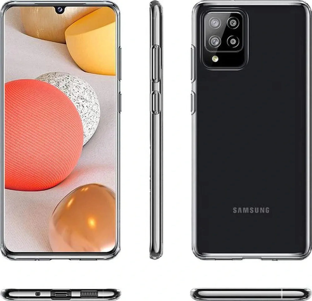 Samsung Galaxy A42 5G Hoesjes – Siliconen Backcover – Flexibel – Transparant-Ilumina Benelux