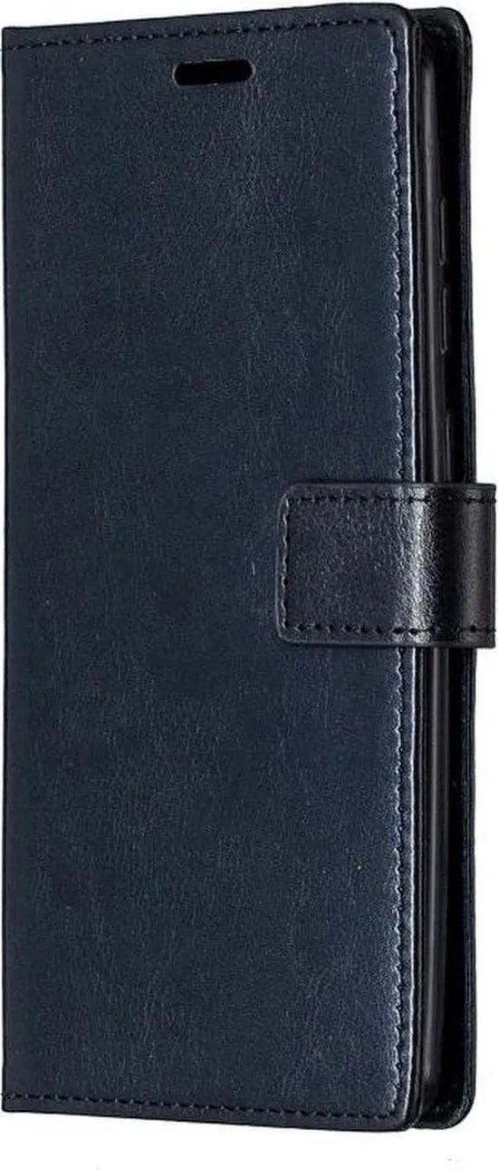 Oppo A53/A53S Hoesjes – Portemonnee Book Case – Pasjeshouder – 2x Gehard Glas Screenprotector – Zwart-Ilumina Benelux